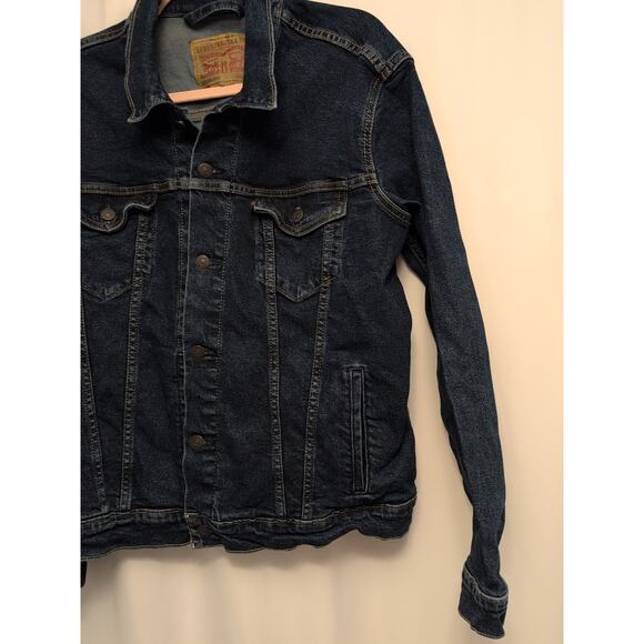 Levi's L Jean Jacket Denim Women's - Picture 4 of 6